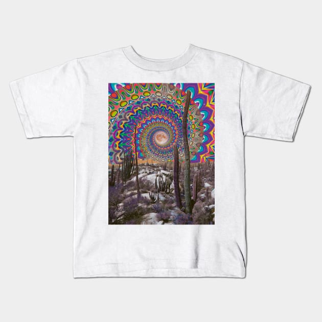 Mushroom Dream Kids T-Shirt by Cajuca